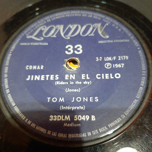 Simple Tom Jones London Zz C27