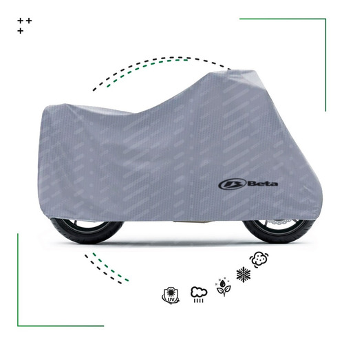 Funda Cubre Moto Beta Zontes 310 Tr Akvo Motard Impermeable