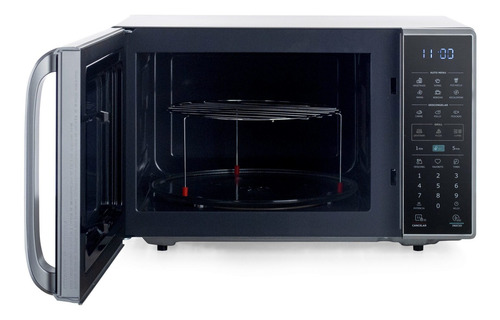 Imagen 2 de 8 de Microondas Bgh Quick Chef B120ds20 Silver 20 Litros 220v