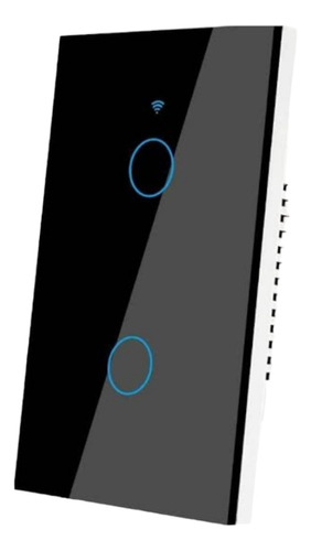 Interruptor Luz Pared Inteligente Wifi 2 Vías, Touch Switch