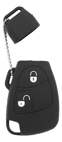 Funda Silicon For Control Mercedes Benz 1997-2010 2 Botones