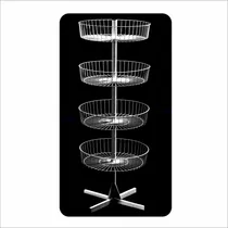 Comprar Exhibidor Canastos Ciruclar Giratorio Estanterias Metalicas