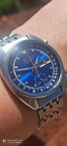 + Top Seiko 6139-6012 Electric Blue Crono Revisado F.08/1973