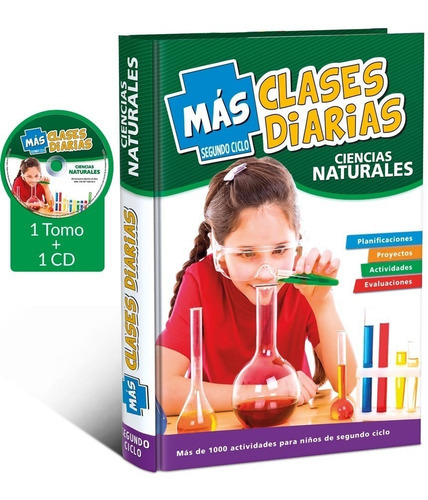 Más Clases Diarias 2º Ciclo - Ciencias Naturales, De Equipo Editorial., Vol. 1. Editorial Círculo Latino Austral, Tapa Dura En Español, 2017