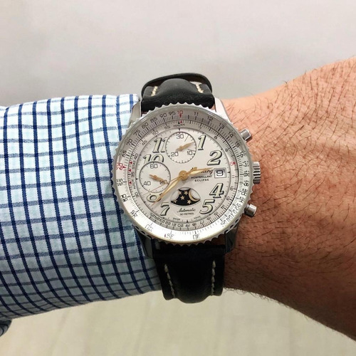 Breitling Navitimer Montbrillant Eclipse Fase Da Lua 41mm
