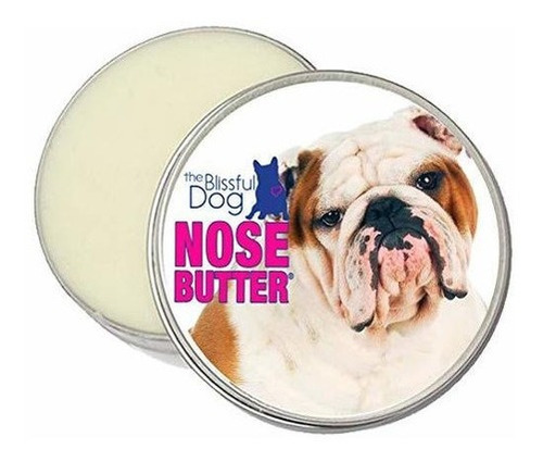 The Blissful Dog Bulldog Mantequilla De Nariz Sin Perfume