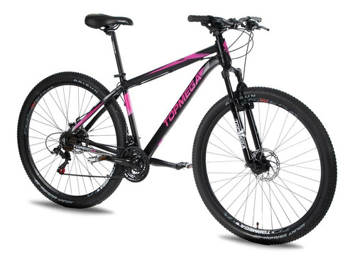 Imagen 2 de 9 de Bicicleta Topmega Regal R29 21vel Aluminio + Inflador Mini