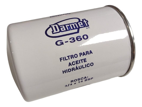Filtro Aceite Hidráulico Darmet G-360