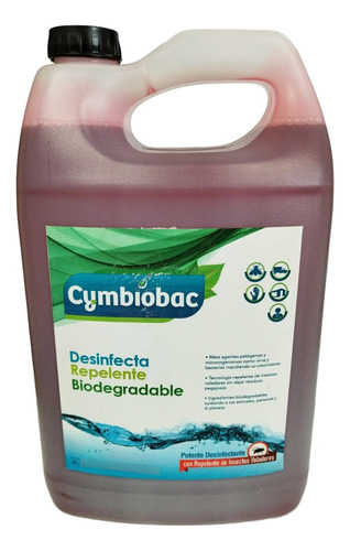 Desinfectante Concentrado Y Repelente 3.8 L Cuaternarios