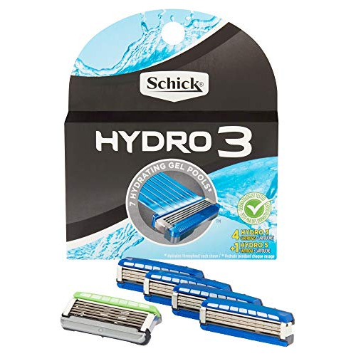 Schick Hydro 3 Rellenos De Hoja De Afeitar Para Insgw