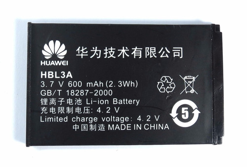 Bateria Para Claro Fixo Embratel Livre Huawei Hbl3a 600mah