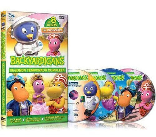 Box Backyardigans - 2ª Temporada Completa (4 Dvds)