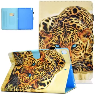 Funda De iPad 10.2 7a Gen 2019 Ugocase De Cuero Z3 Lion