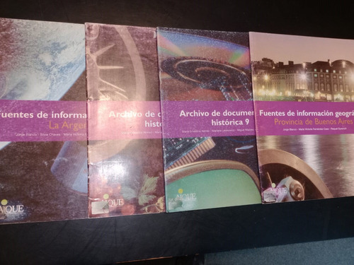 Lote Documentación Histórica Fuentes Información Aique