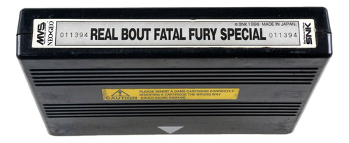 Real Bout Fatal Fury Special Original Neogeo Mvs Arcade