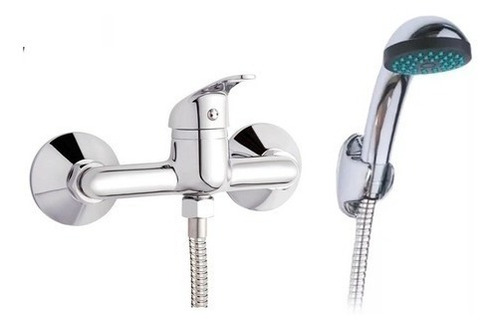 Llave Ducha Monomando Acero Cromado Alta Calidad