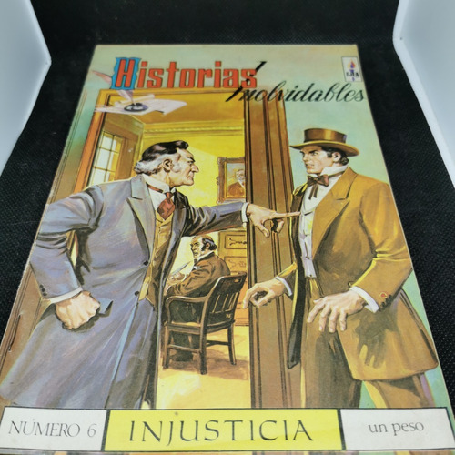 Comic Historias Inolvidables #6 Editorial Ejea