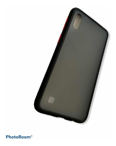 Imagen 2 de 3 de Funda Mate Samsung A10 Con Mica De Cristal Gratis