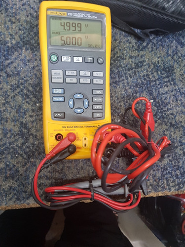 Fluke 725 Calibrador De Procesos Cuidado (Usado)