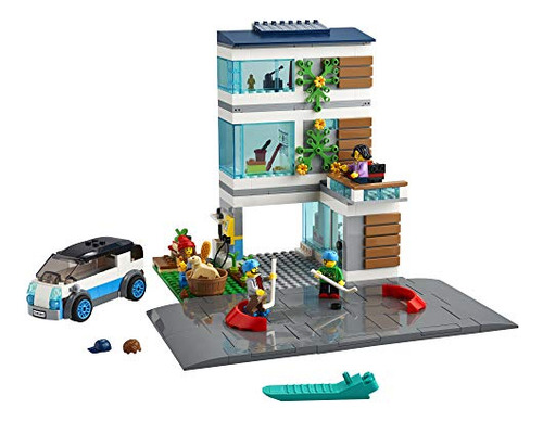 Kit De Construcción Lego City Family House 60291, Juguete Pa