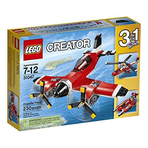 Lego  3 En 1 Creator Avión, Helicóptero Y Bote