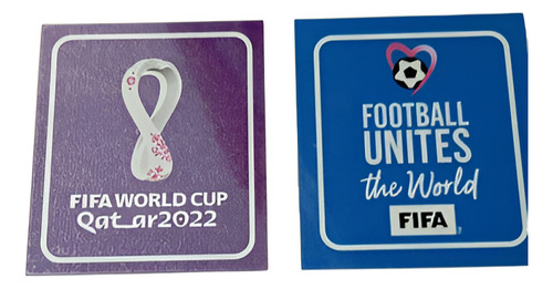 Parches X 2 Copa Del Mundo Fifa 2022 Qatar Cam Argentina