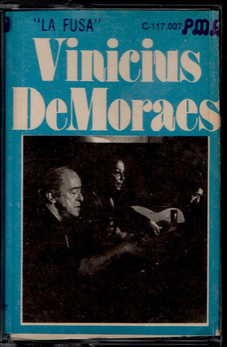 Cassette Vinicius De Moraes En Vivo La Fusa 1970