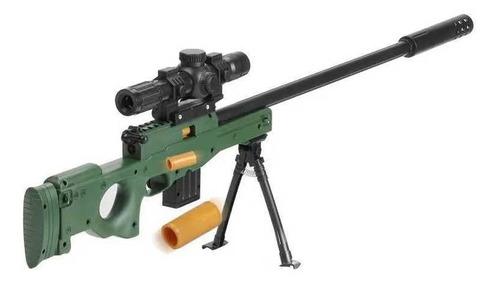 Imagen 1 de 6 de Pistola De Juguete Para Niños De 92 Cm Awm Boy Sniper