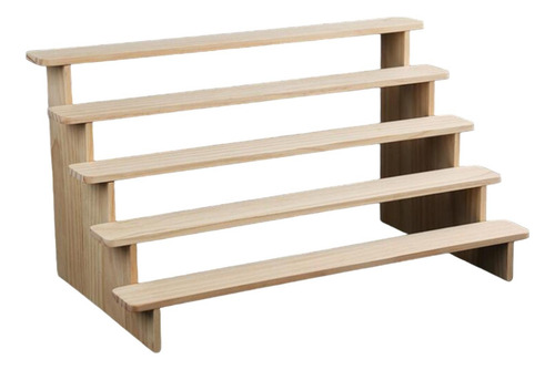 Estante De Exhibición De Madera Con Escalera De 5 Capas Xl