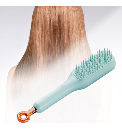 2 Cepillo De Pelo Autolimpiante, Peine De, Herramienta Azul