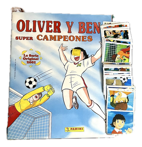Album Oliver Y Benji Supercampeones 2001 Set A Pegar Panini