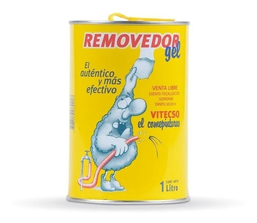 Removedor Gel Vitecso X 1 Litro 