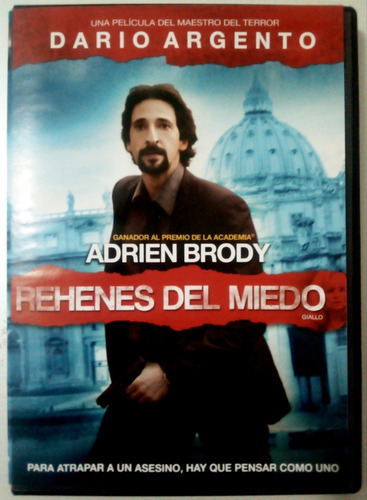 Rehenes Del Miedo Giallo Dvd Original Dario Argento 