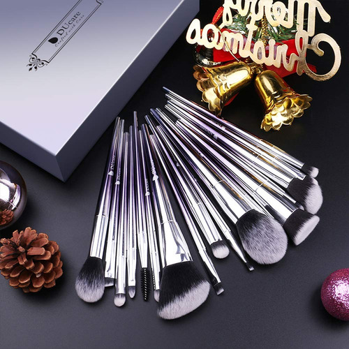 Set De 17 Brochas Premium De Maquillaje Profesionales Ducare