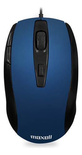 Mouse Óptico Maxell 5 Botones Mowr-105 Azul