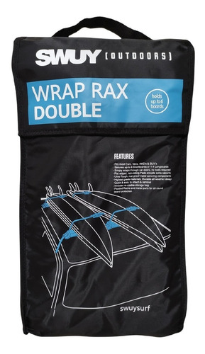 Wrap Rax Double Soporte Hasta 6 Tablas Swuy Para Auto Funda