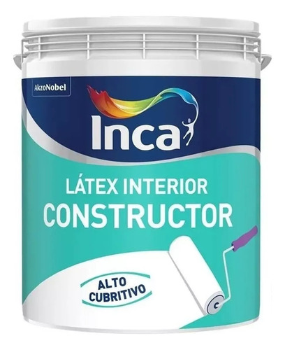 Pintura Interior Inca Latex Constructor 20 Litros Plaza V