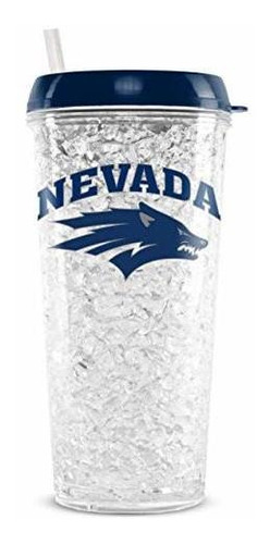 Duck House Ncaa Nevada Reno Wolf Pack 16oz Crystal Freezer T