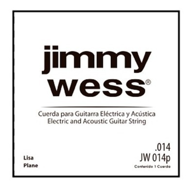 12 Cuerdas Guitarra Acustica O Electrica Jw-014p Jimmy Wes