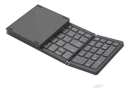 Teclado Bluetooth Plegable, Teclado Plegable Inalámbrico Por