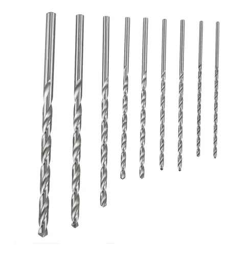 Brocas Métricas Largas De HSS 5pzas