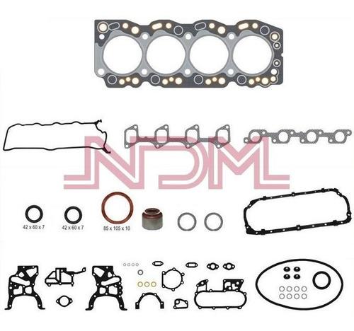 Jgo Juntas De Motor Completo Toyota Hilux Hiace 2l 2 46f2 