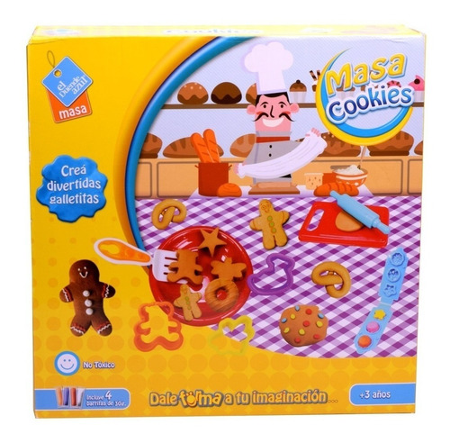 Juego De Masa Cookies Dale Forma A Tu Imaginacion Lny 6847