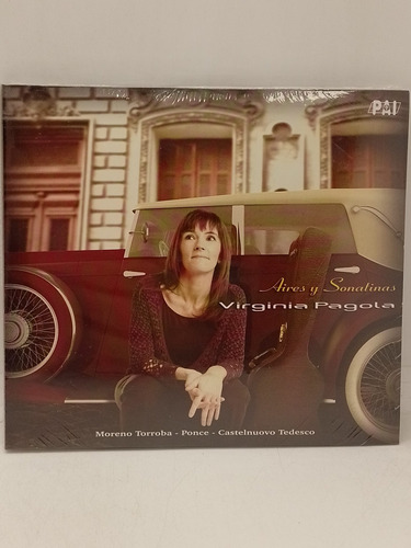 Virginia Pagota Aires Y Sonalinas Cd Nuevo 