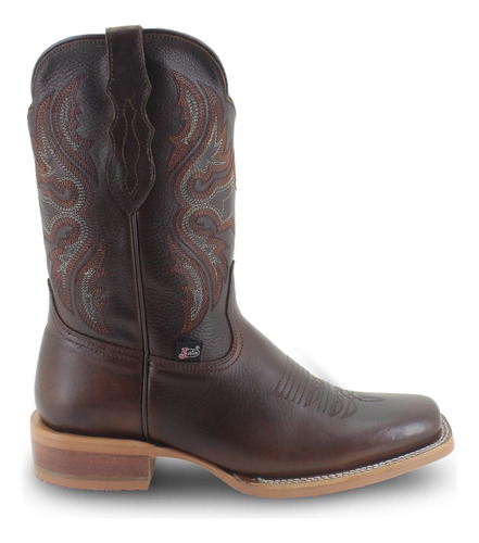 Botas Vaqueras Justin Boots 5457 Para Hombre En Piel Café