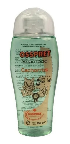 Shampoo Para Perro  Y Gato Cachorro  Osspret X 250ml