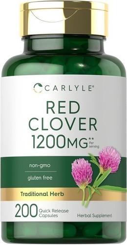 Carlyle | Red Clover Blossom | 1200mg | 200 Capsules