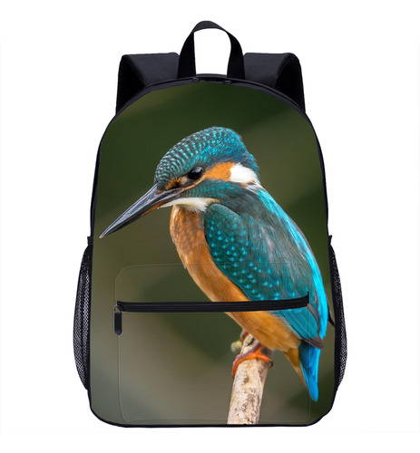 Mochila Escolar Con Estampado De Animales Kingfisher Para Pr