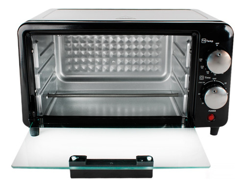 Horno Electrico 10 Litros 120 V 650w Kuev022b Color Negro