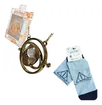 Comprar Colgante Collar Giratiempo Harry Potter Mas Soquete Reliquia Combo Giratiempo Mas Soquete
